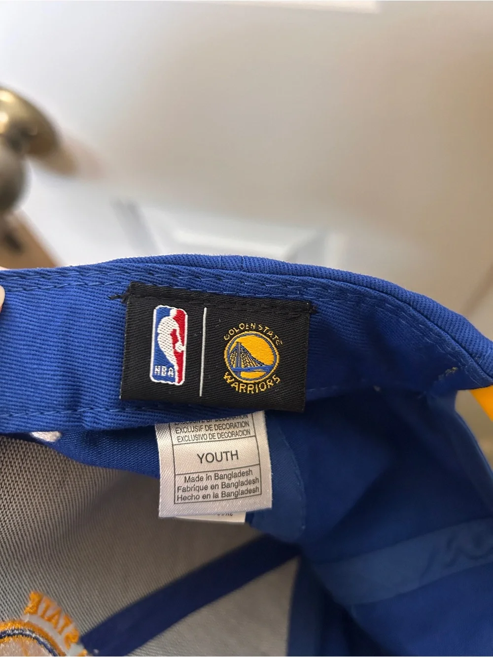 NBA Golden State Warriors Hat (Youth)